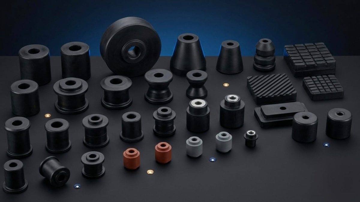 Bushes & Anti-Vibration Pads made by Exonel Industries