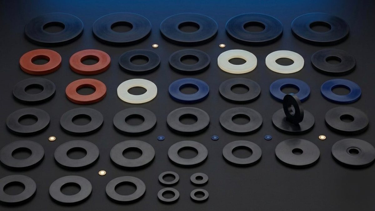 Rubber Washers made by Exonel Industries